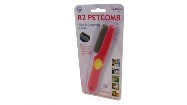 Flea Remover Pet Comb Pet Grooming Comb - Shantys R2 Petcomb-6