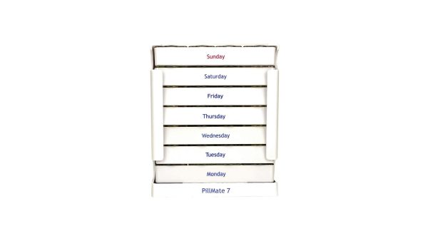 4 Times A Day Dose 7 Days A Week Pill Box Shantys Pillmate Seven Medication Pill Box Tablets Weekly Organiser Daily 7 Days Pill Product Multi Large Complex Dose Dispenser Uk 219047