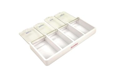 4 Times A Day Dose 7 Days A Week Pillbox Shantys Pillmate Seven Medication Pill Box Tablets Weekly Organiser Daily 7 Days Pill Product Multi Large Complex Dose Dispenser Uk 319047