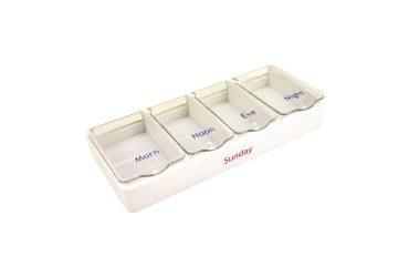 4 Times A Day Dose 7 Days A Week Pill Box Shantys Pillmate Seven Medication Pill Box Tablets Weekly Organiser Daily 7 Days Pill Product Multi Large Complex Dose Dispenser Uk 419047