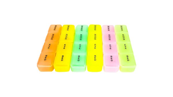 Daily Travel Pill Box With 4 Compartments 4 Piece Pack Shantys Pillmate Day Out Medication Pill Box Pill Boxes Product Tablets 4 Dose Pill Organiser Multi Dispenser Portable Light Uk 219026