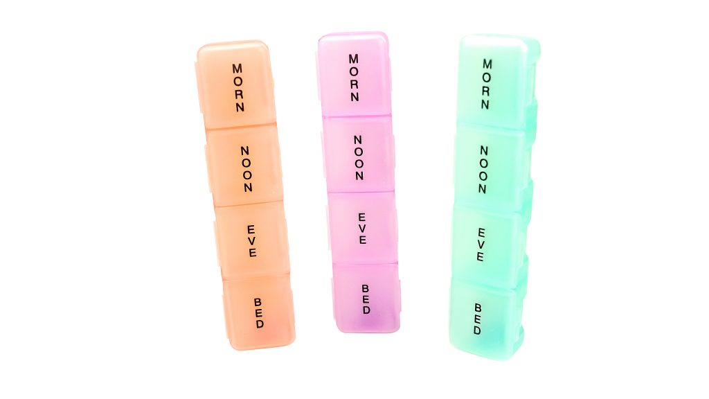 Daily Travel Pill Box With 4 Compartments 4 Piece Pack Shantys Pillmate Day Out Medication Pill Box Pill Boxes Product Tablets 4 Dose Pill Organiser Multi Dispenser Portable Light Uk 419026