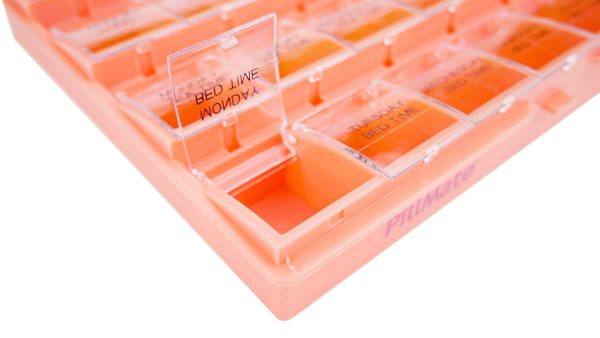 Extra Large Compartment For 4 Daily Doses Full Week Dispenser Shantys Medication Pill Box Pillmate Tablets 7 Days Pill Organiser Multi Large Dose Dispenser Product Portable Uk 319021