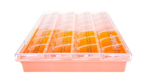 Extra Large Compartment For 4 Daily Doses Full Week Dispenser Shantys Medication Pill Box Pillmate Tablets 7 Days Pill Organiser Multi Large Dose Dispenser Product Portable Uk 419021