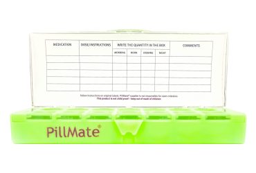 Twice Daily Dose Weekly Pill Box Shantys Pillmate Twice Daily Medication Pill Box Product Tablets Weekly Organiser Daily 7 Days Pill Organiser Multi Large 2 Dose Dispenser Uk 219024