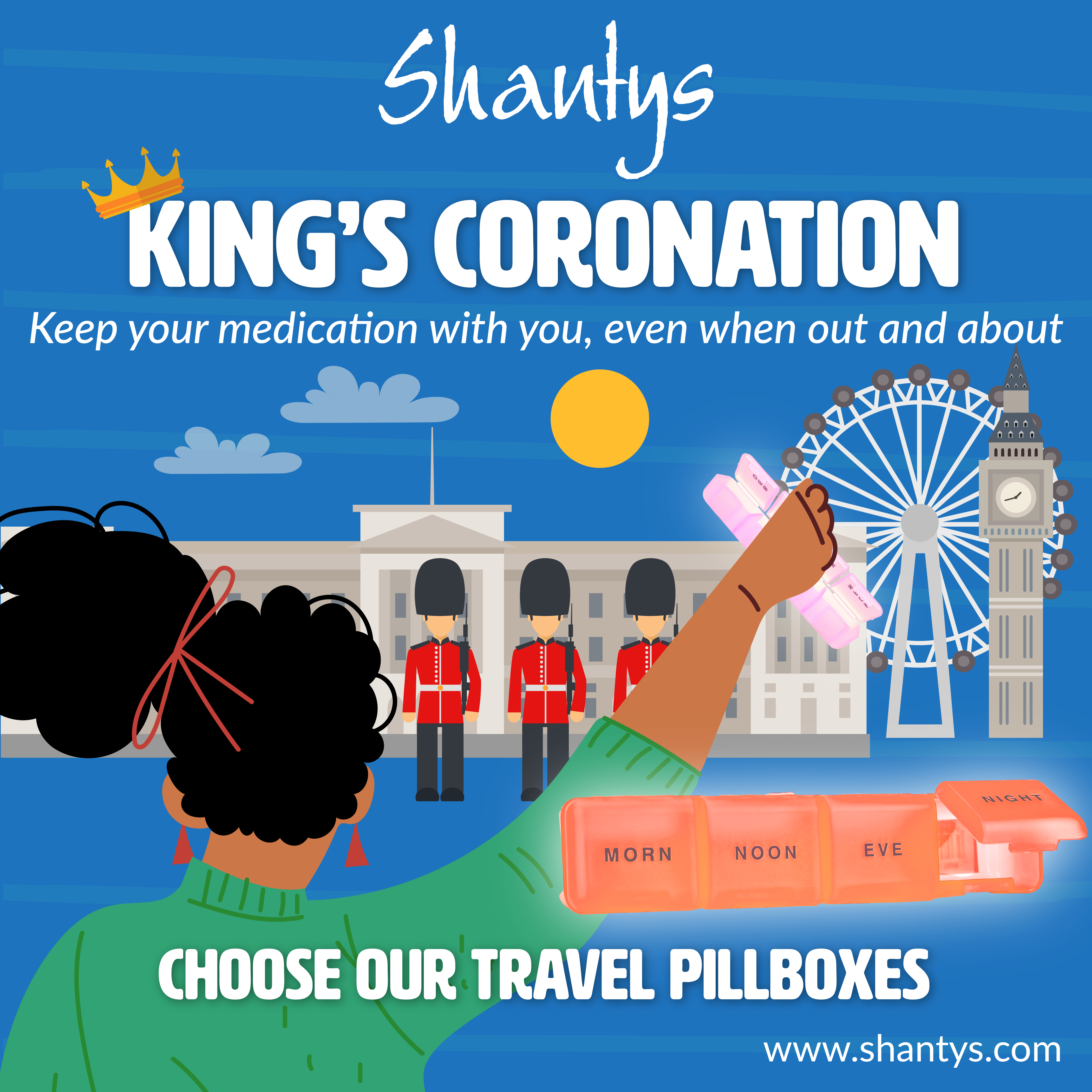 Add a Royal Touch to Your Travel Essentials with Shantys’ Travel Pillboxes