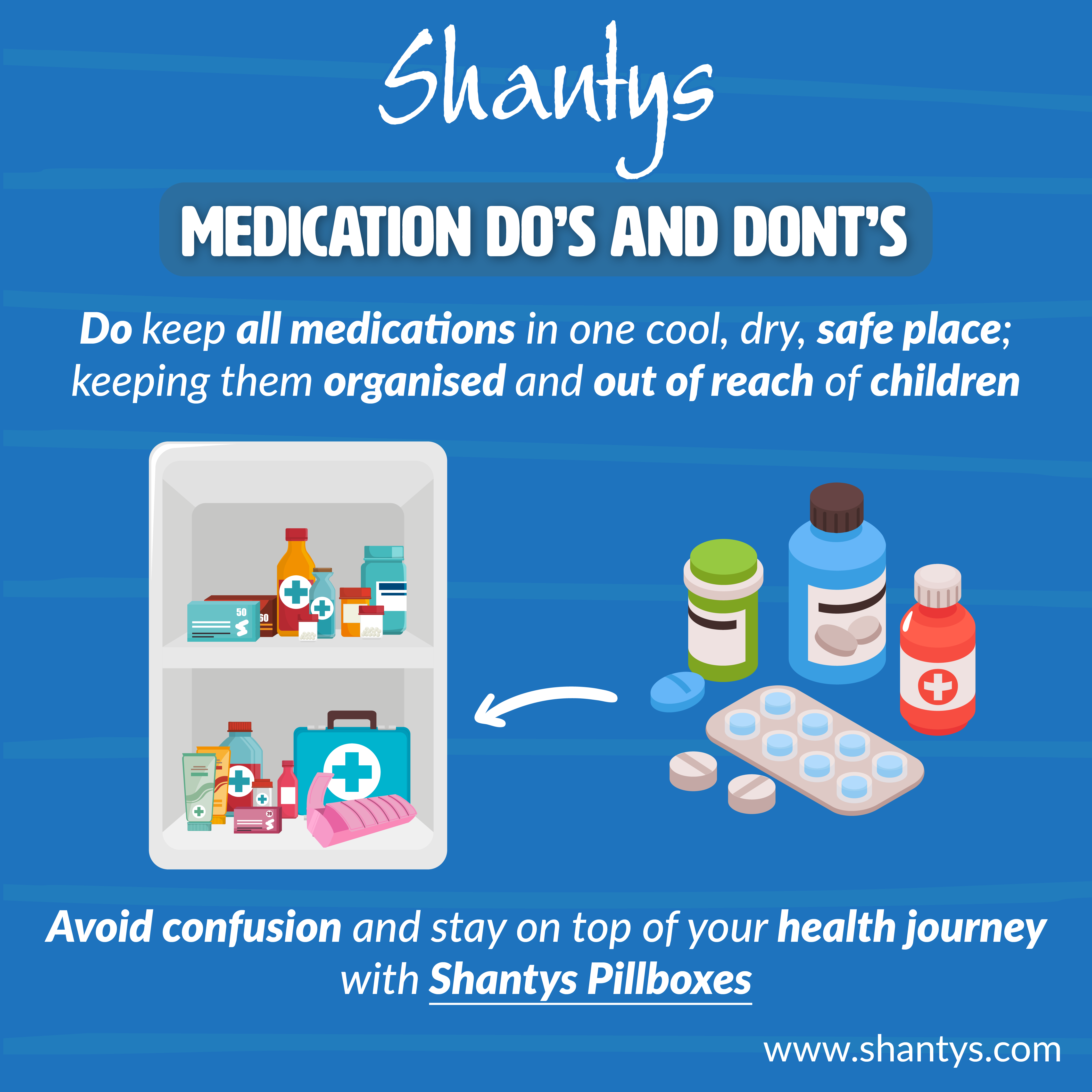 Medication Do’s and Don’ts: Keeping Medication Organised in One Safe Place