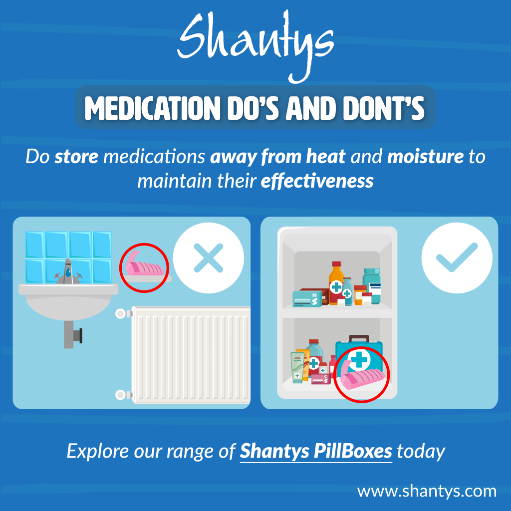 Do Store Medications Away From Heat And Moisture To Maintain Their Effectiveness V01 001